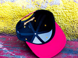 Signature Snap-back in Black, Red, & Yellow Gold