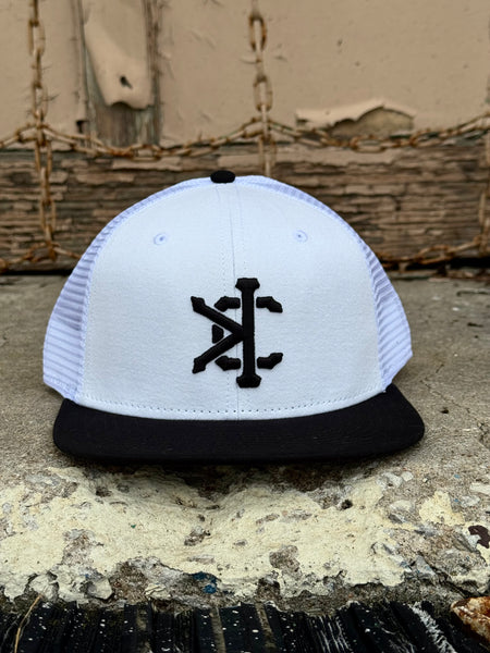 White & Black Limited Edition Trucker