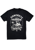 Concrete Version of Paradise T-Shirt in Black