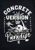 Concrete Version of Paradise T-Shirt in Black