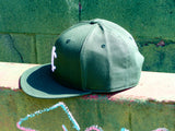 Siganture Snap-back in Forest Green